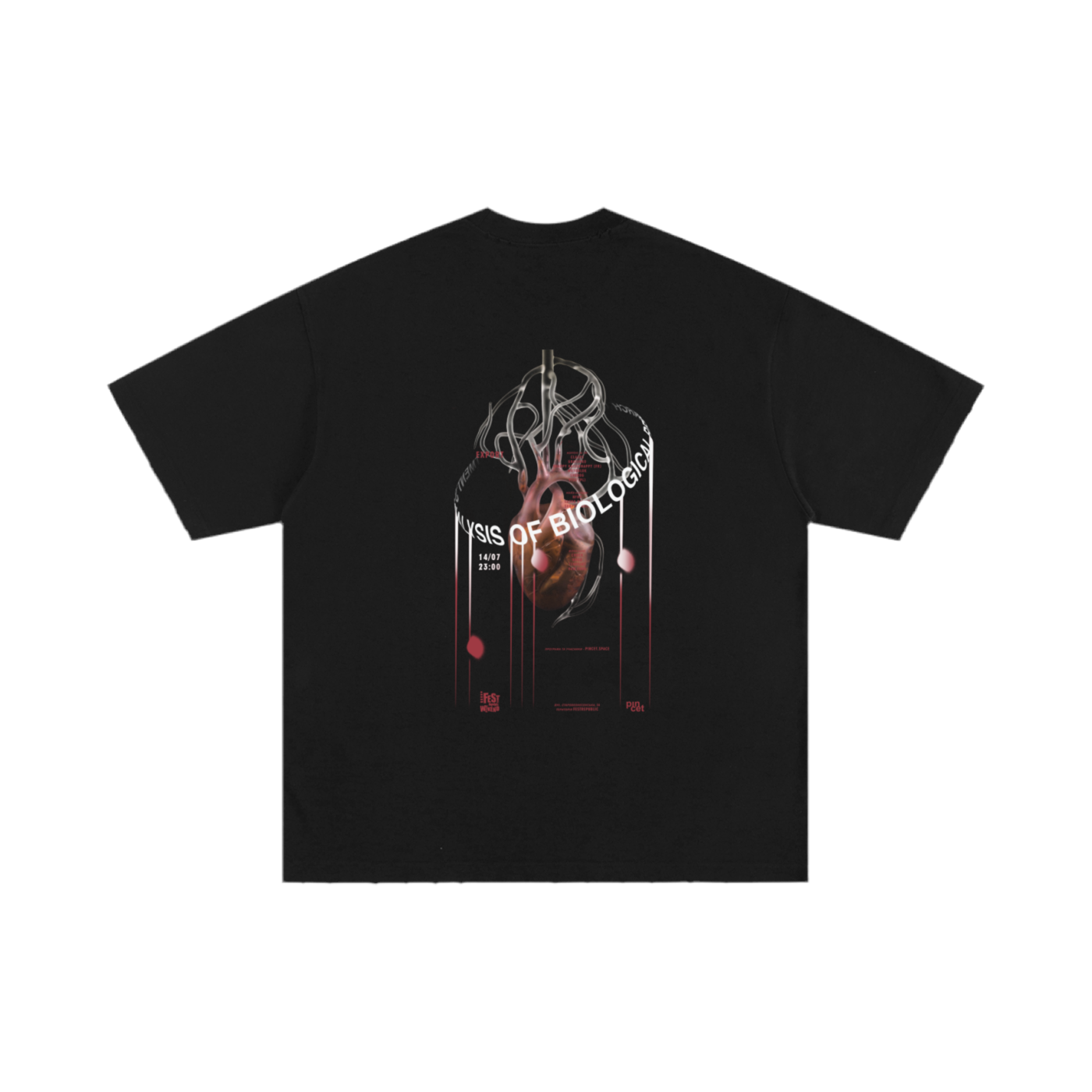 Heavy Heart | Hand-frayed T-shirt | EnvyWardrobe