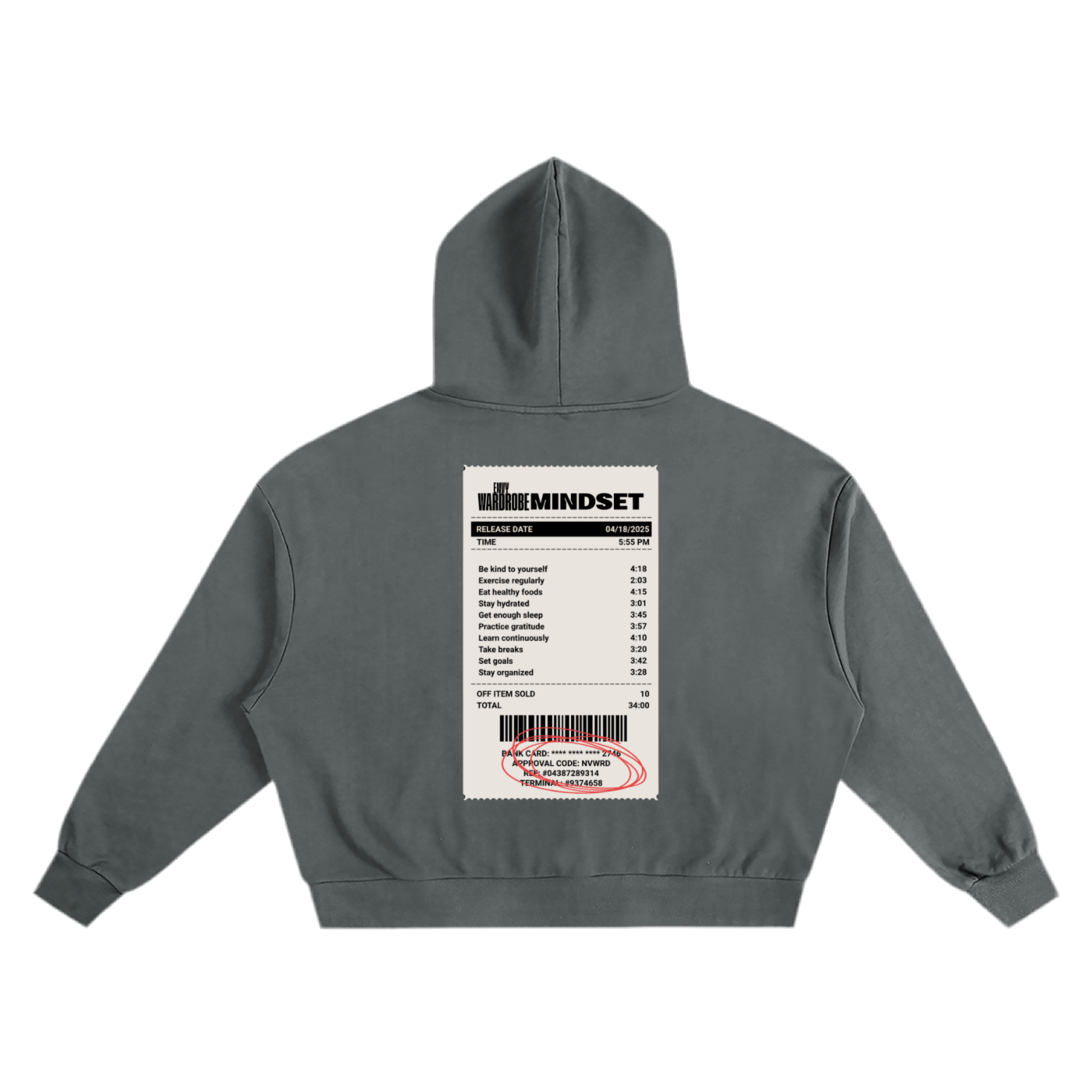 Mindset | Boxy Oversized Hoodie | EnvyWardrobe