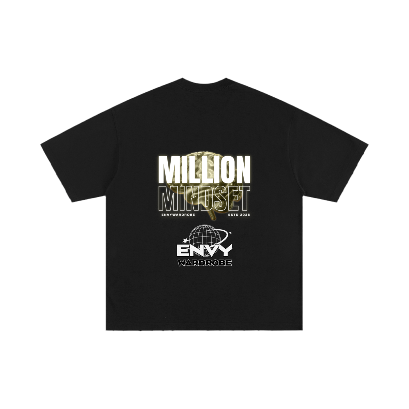 Million Mindset | Hand-frayed T-shirt | EnvyWardrobe