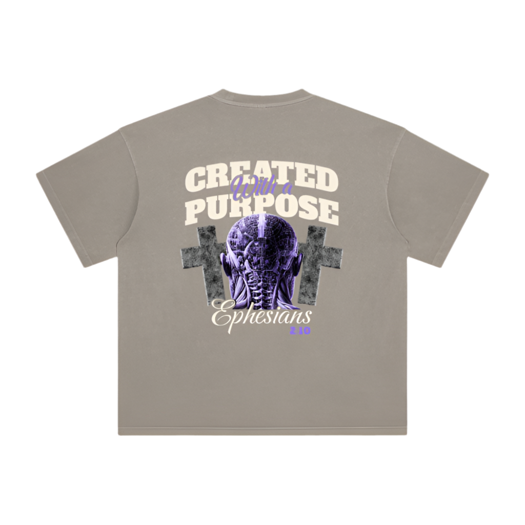 Created With a Purpose | Vintage Washed T-Shirt | EnvyWardrobe