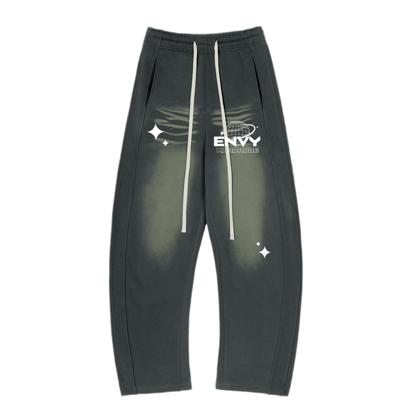 EnvyWardrobe | Sunfade Curved Blade Sweatpants