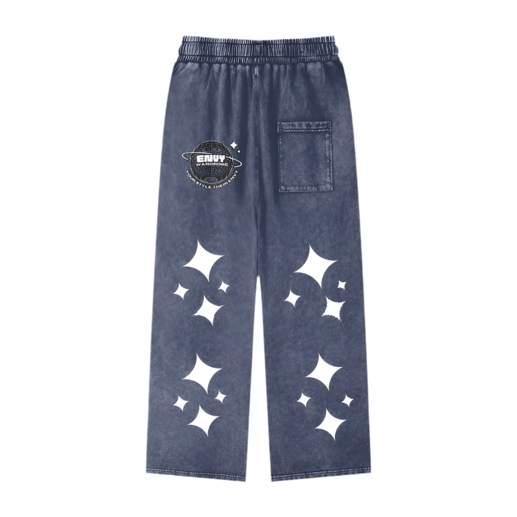 EnvyWardrobe | Acid Wash Straight Leg Pants