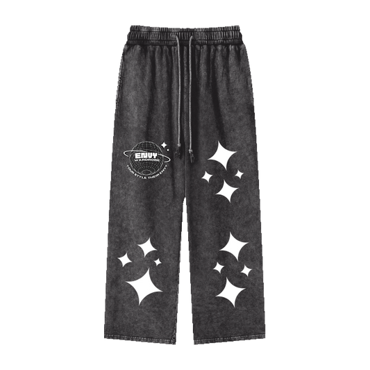 EnvyWardrobe | Acid Wash Straight Leg Pants