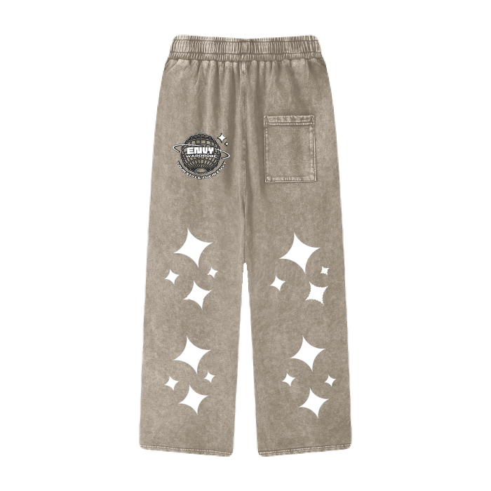 EnvyWardrobe | Acid Wash Straight Leg Pants